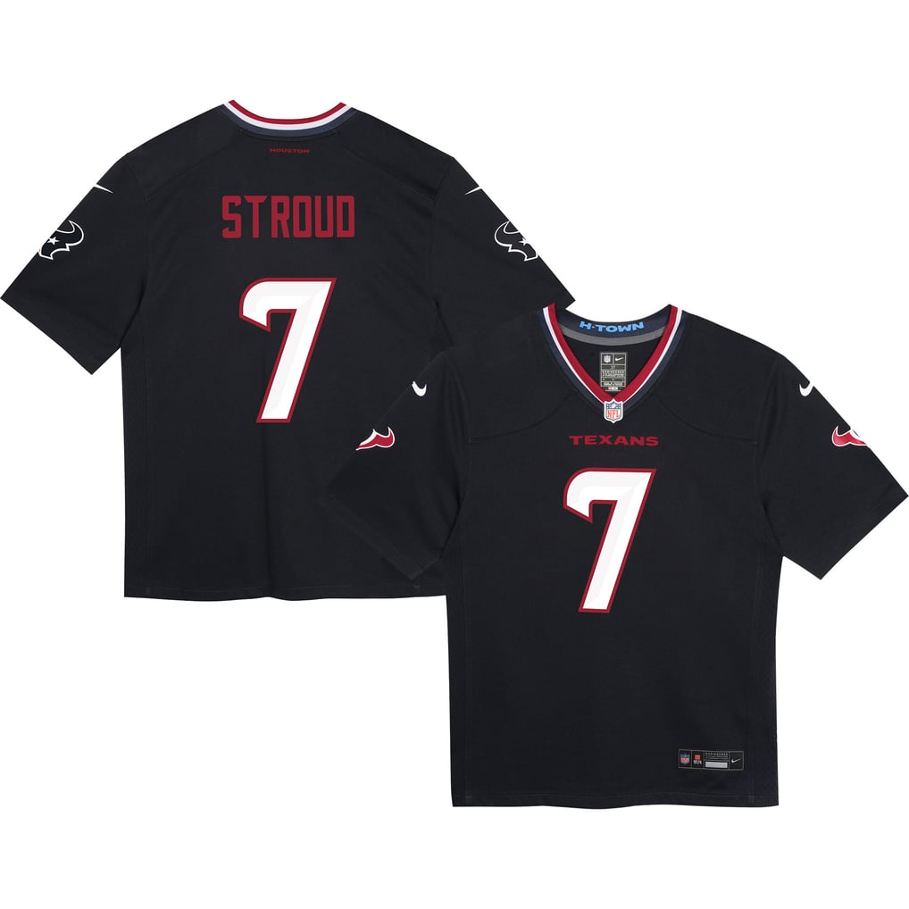 Toddler Houston Texans C.J. Stroud Navy Game Jersey