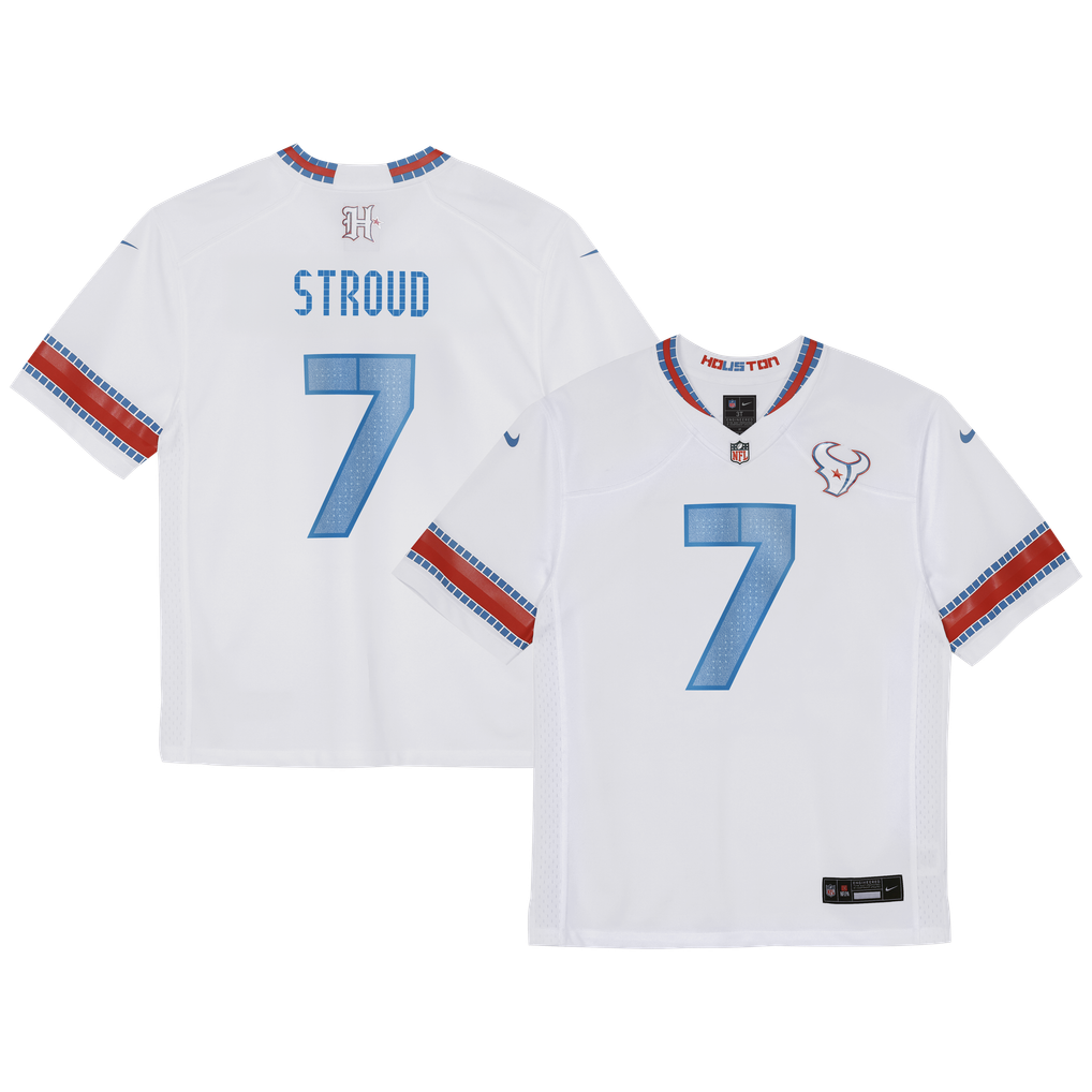 Toddler Houston Texans C.J. Stroud White 2026 Rivalries Collection Game Jersey
