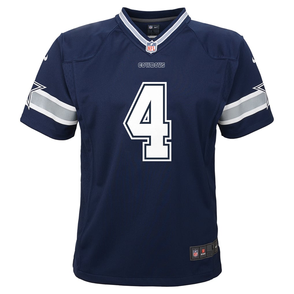 Toddler Dallas Cowboys Dak Prescott Navy Team Game Jersey