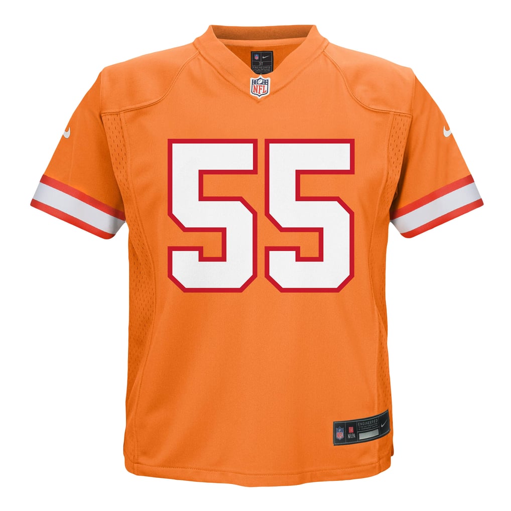 Toddler Tampa Bay Buccaneers Derrick Brooks Orange Retired Player Game Jersey