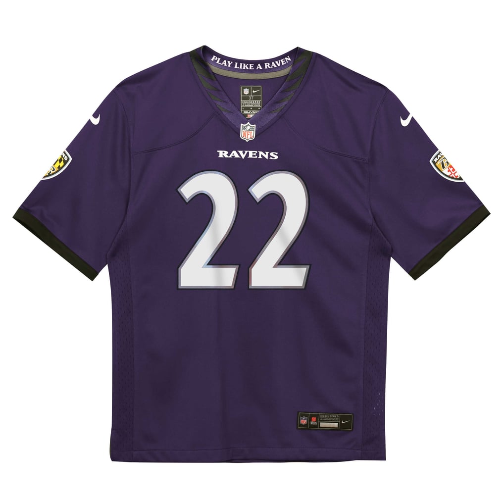 Toddler Baltimore Ravens Derrick Henry Purple Team Game Jersey