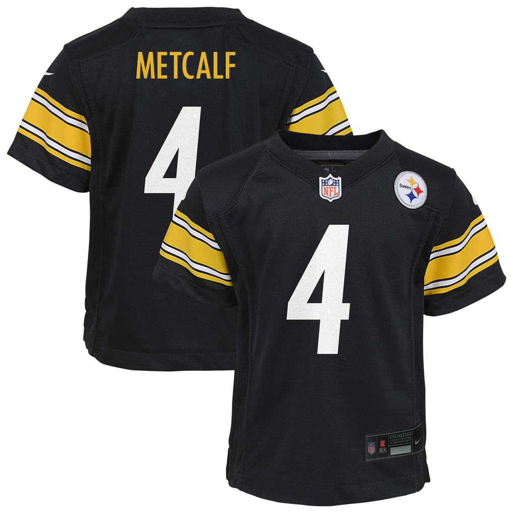 Toddler Pittsburgh Steelers D.K. Metcalf Black Team Game Jersey