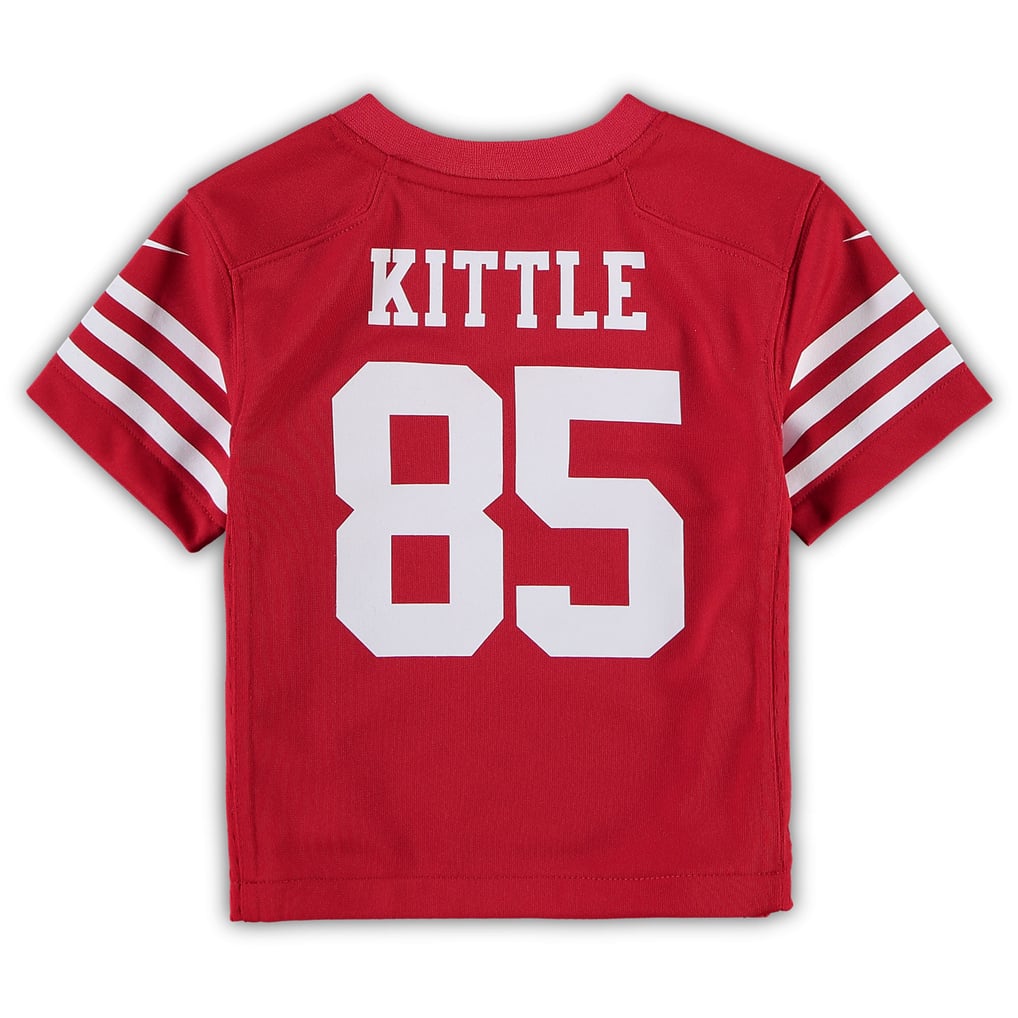 Toddler San Francisco 49ers George Kittle Scarlet Game Jersey