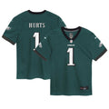Toddler Philadelphia Eagles Jalen Hurts Midnight Green Game Jersey