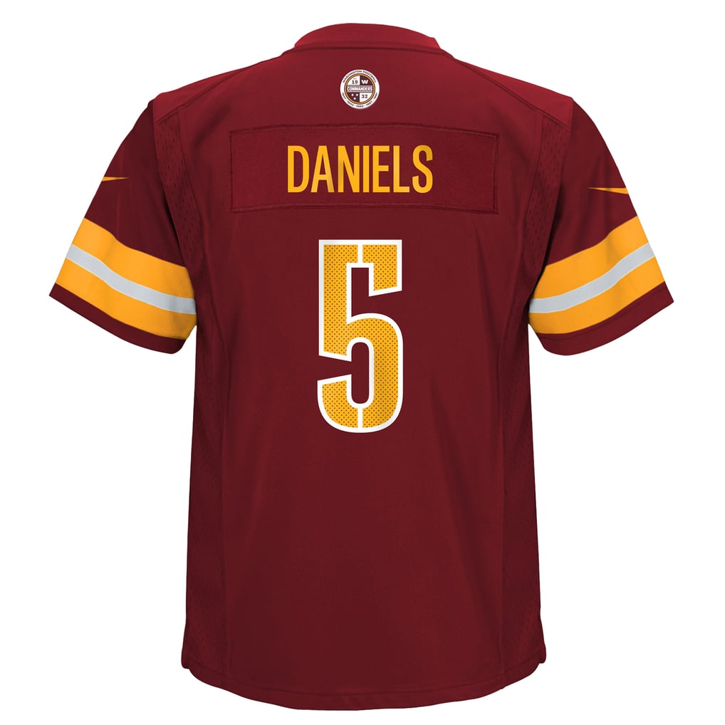 Toddler Washington Commanders Jayden Daniels Burgundy Game Jersey
