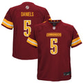 Toddler Washington Commanders Jayden Daniels Burgundy Game Jersey
