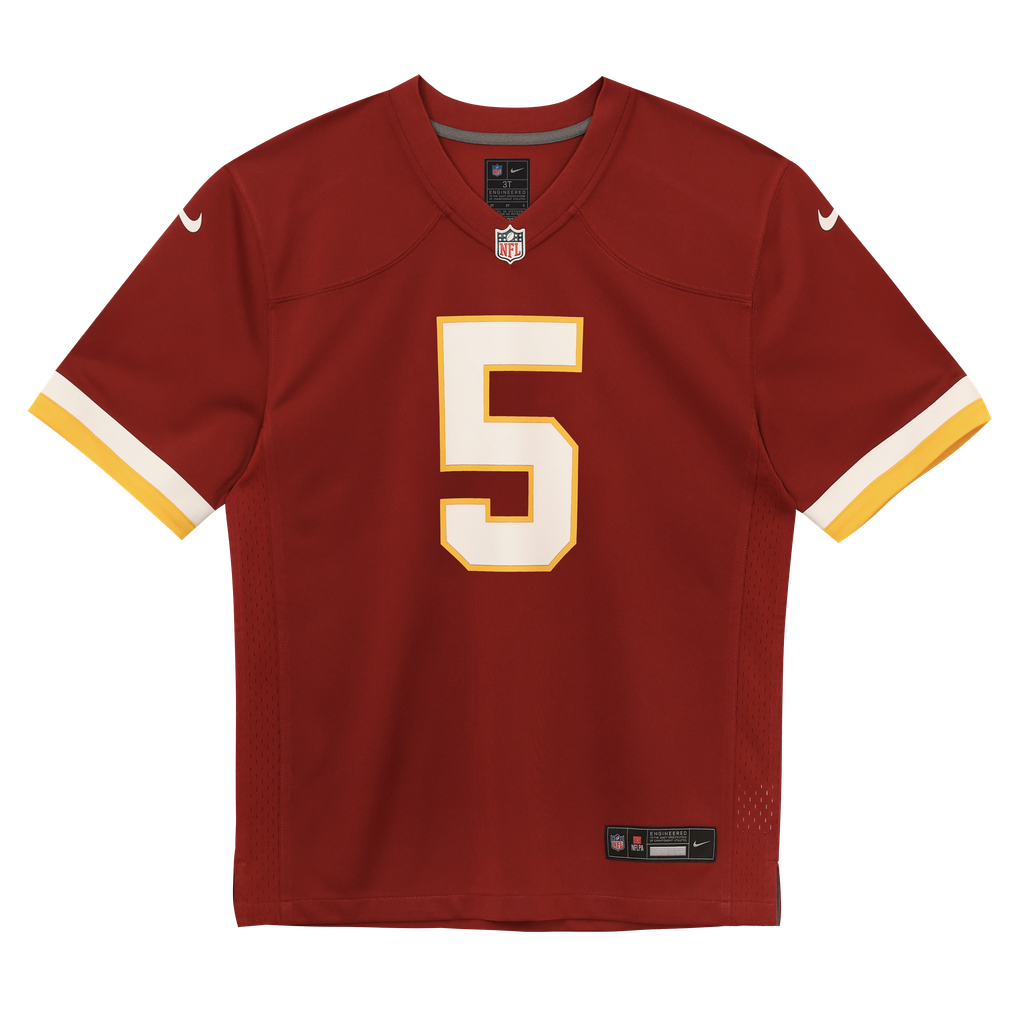 Toddler Washington Commanders Jayden Daniels Burgundy Team Game Jersey