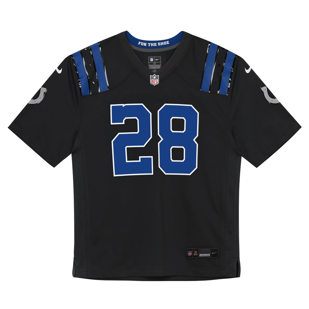 Toddler Indianapolis Colts Jonathan Taylor Anthracite 2026 Rivalries Collection Game Jersey