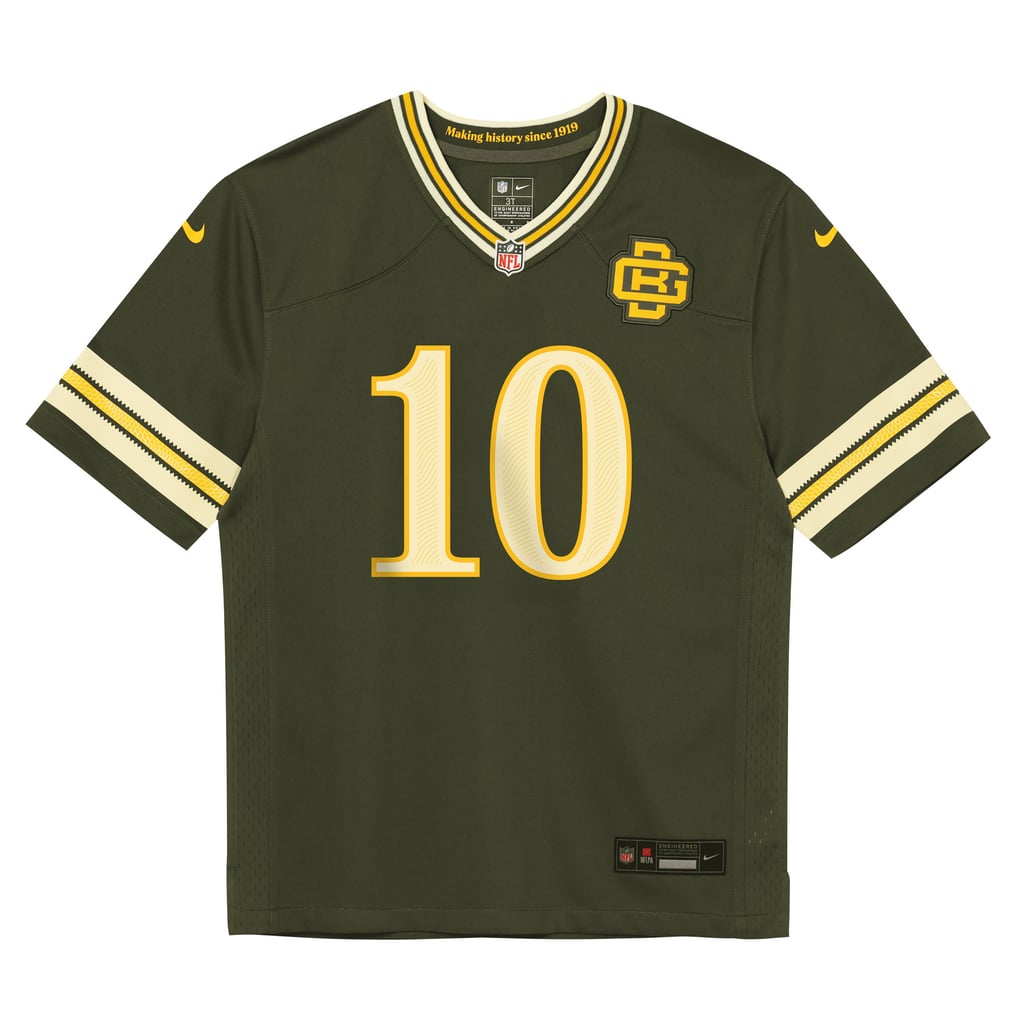 Toddler Green Bay Packers Jordan Love Green 2026 Rivalries Collection Game Jersey
