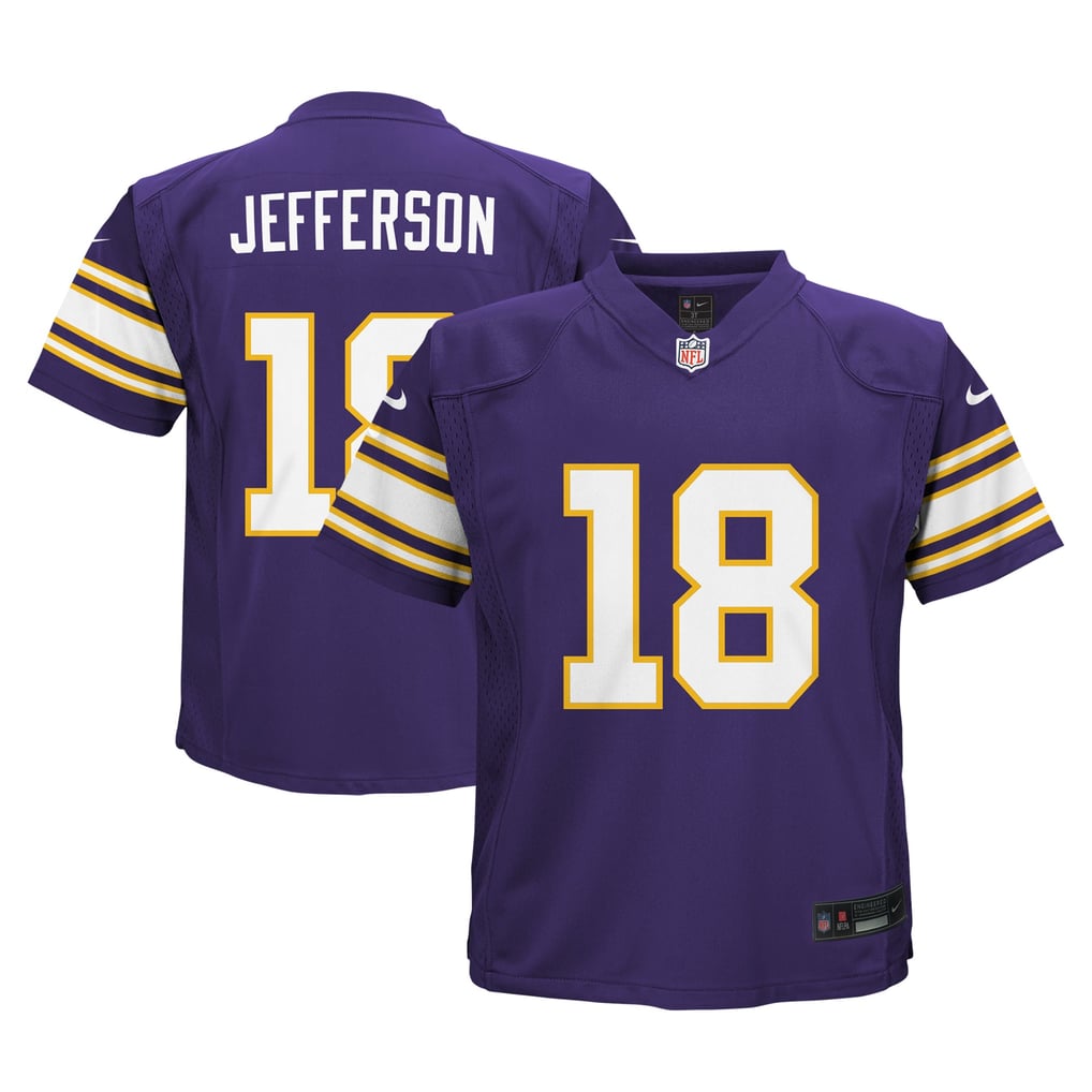 Toddler Minnesota Vikings Justin Jefferson Purple Alternate Game Jersey