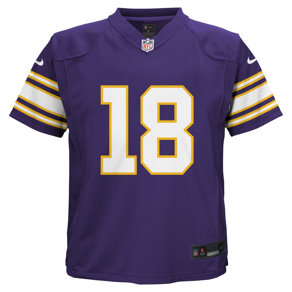 Toddler Minnesota Vikings Justin Jefferson Purple Alternate Game Jersey