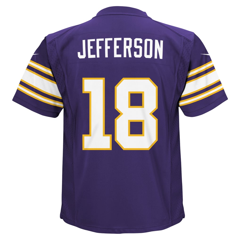 Toddler Minnesota Vikings Justin Jefferson Purple Alternate Game Jersey
