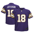 Toddler Minnesota Vikings Justin Jefferson Purple Alternate Game Jersey