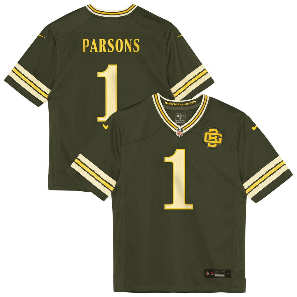 Toddler Green Bay Packers Micah Parsons Green 2026 Rivalries Collection Game Jersey
