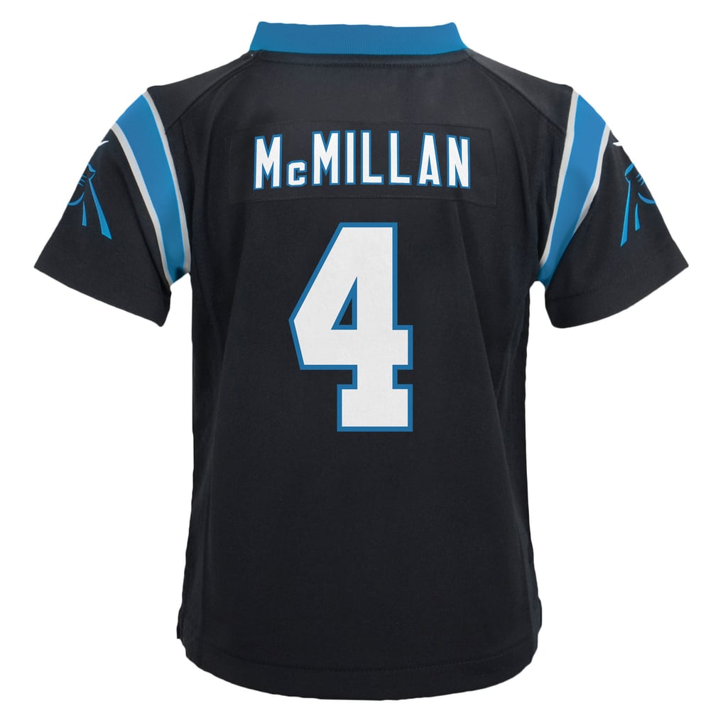 Toddler Carolina Panthers Tetairoa McMillan Black Game Jersey