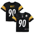 Toddler Pittsburgh Steelers T.J. Watt Black Game Jersey