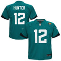 Toddler Jacksonville Jaguars Travis Hunter Teal Team Game Jersey