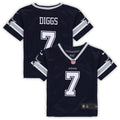 Toddler Dallas Cowboys Trevon Diggs Navy Game Jersey