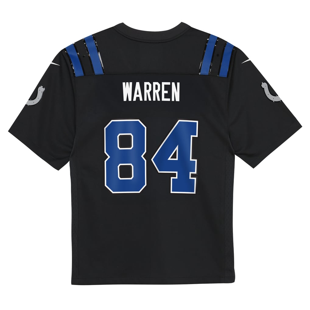 Toddler Indianapolis Colts Tyler Warren Anthracite 2026 Rivalries Collection Game Jersey
