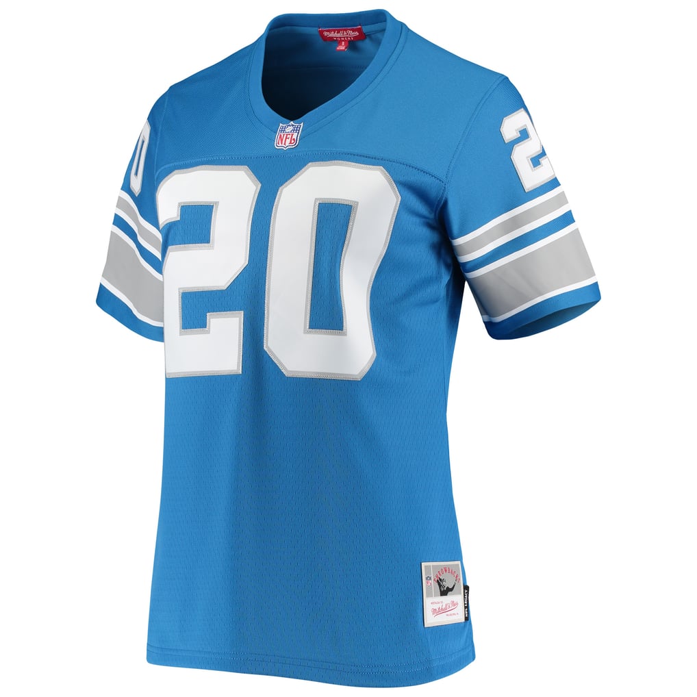 Women's Detroit Lions Barry Sanders Blue 1996 Legacy Replica Jersey
