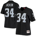 Women's Las Vegas Raiders Bo Jackson Black 1988 Legacy Replica Jersey