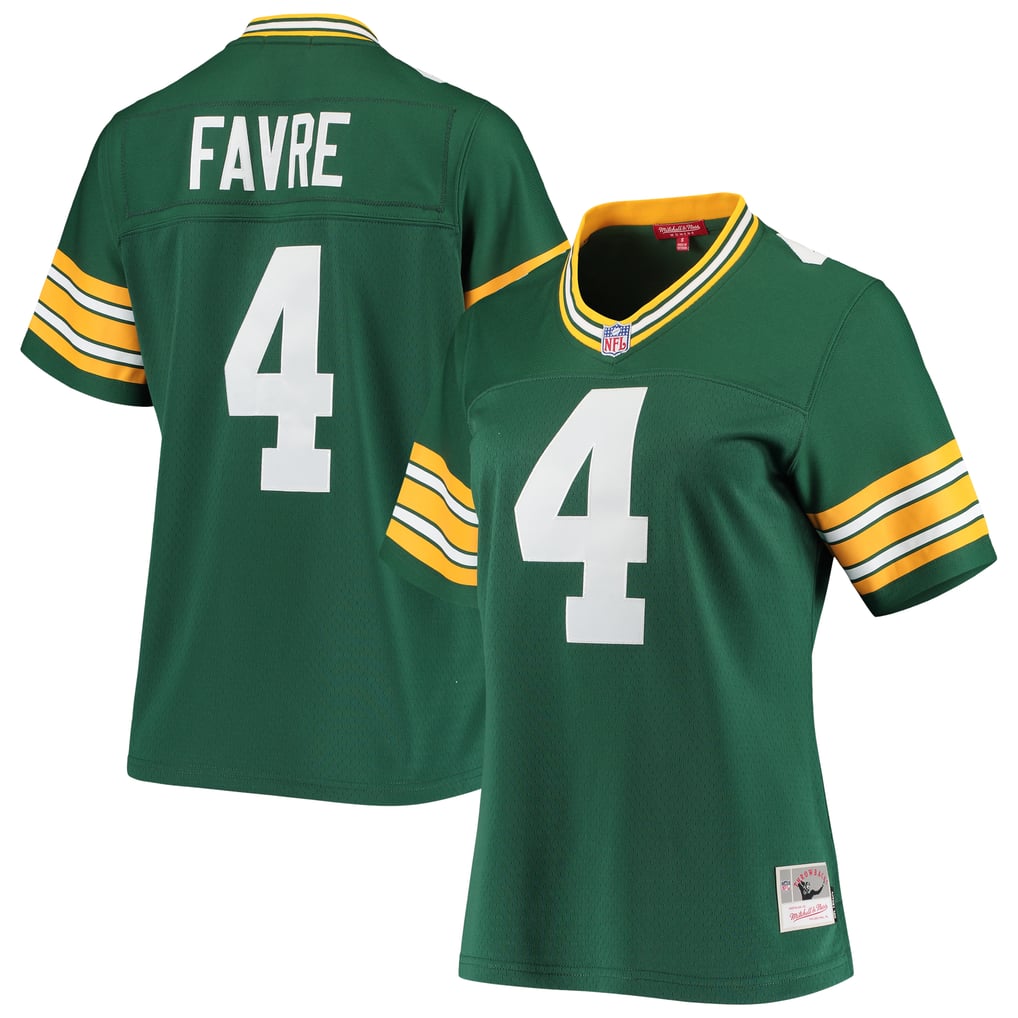 Women's Green Bay Packers Brett Favre Green 1996 Legacy Replica Player Jersey