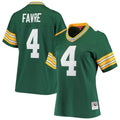 Women's Green Bay Packers Brett Favre Green 1996 Legacy Replica Player Jersey