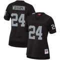 Women's Las Vegas Raiders Charles Woodson Black Legacy Replica Team Jersey