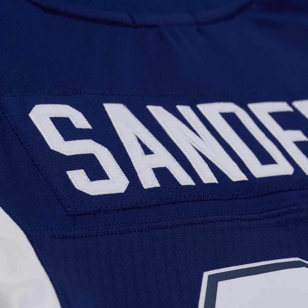 Women's Dallas Cowboys Deion Sanders Navy 1995 Legacy Replica Jersey