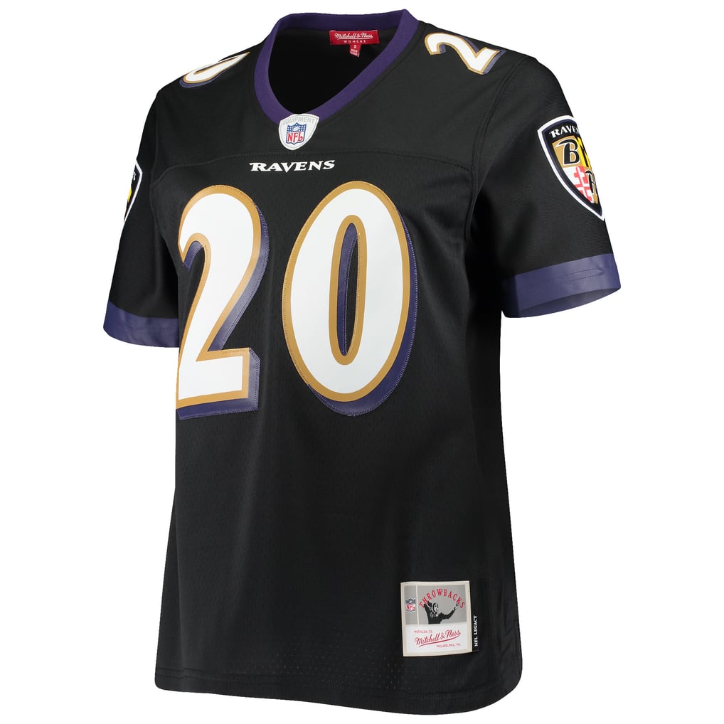 Women's Baltimore Ravens Ed Reed Black Legacy Replica Team Jersey
