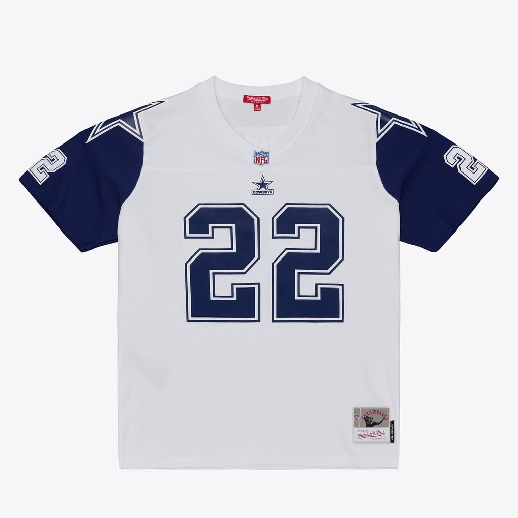 Women's Dallas Cowboys Emmitt Smith White 1994 Legacy Replica Jersey