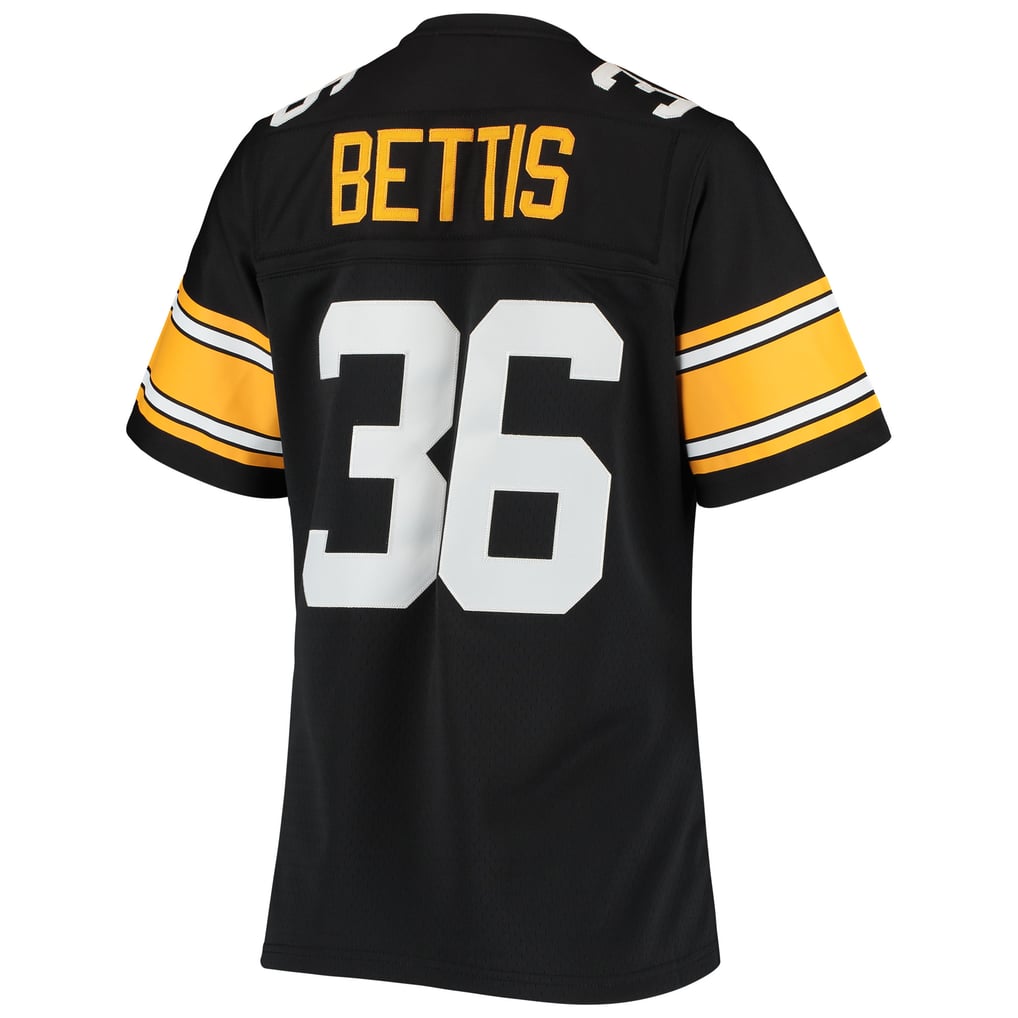 Women's Pittsburgh Steelers Jerome Bettis Black 1996 Legacy Replica Jersey