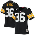 Women's Pittsburgh Steelers Jerome Bettis Black 1996 Legacy Replica Jersey