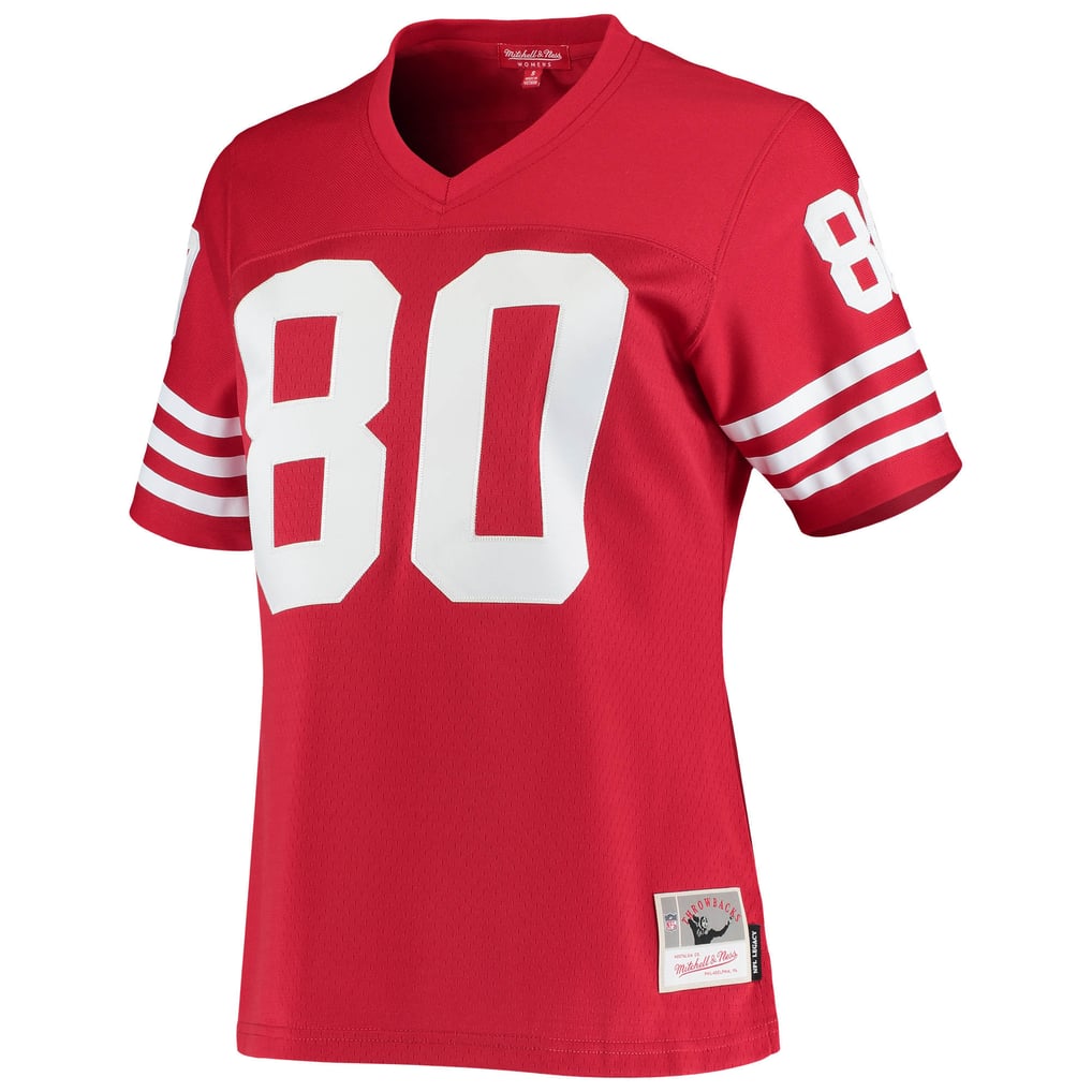 Women's San Francisco 49ers Jerry Rice Scarlet 1990 Legacy Replica Jersey