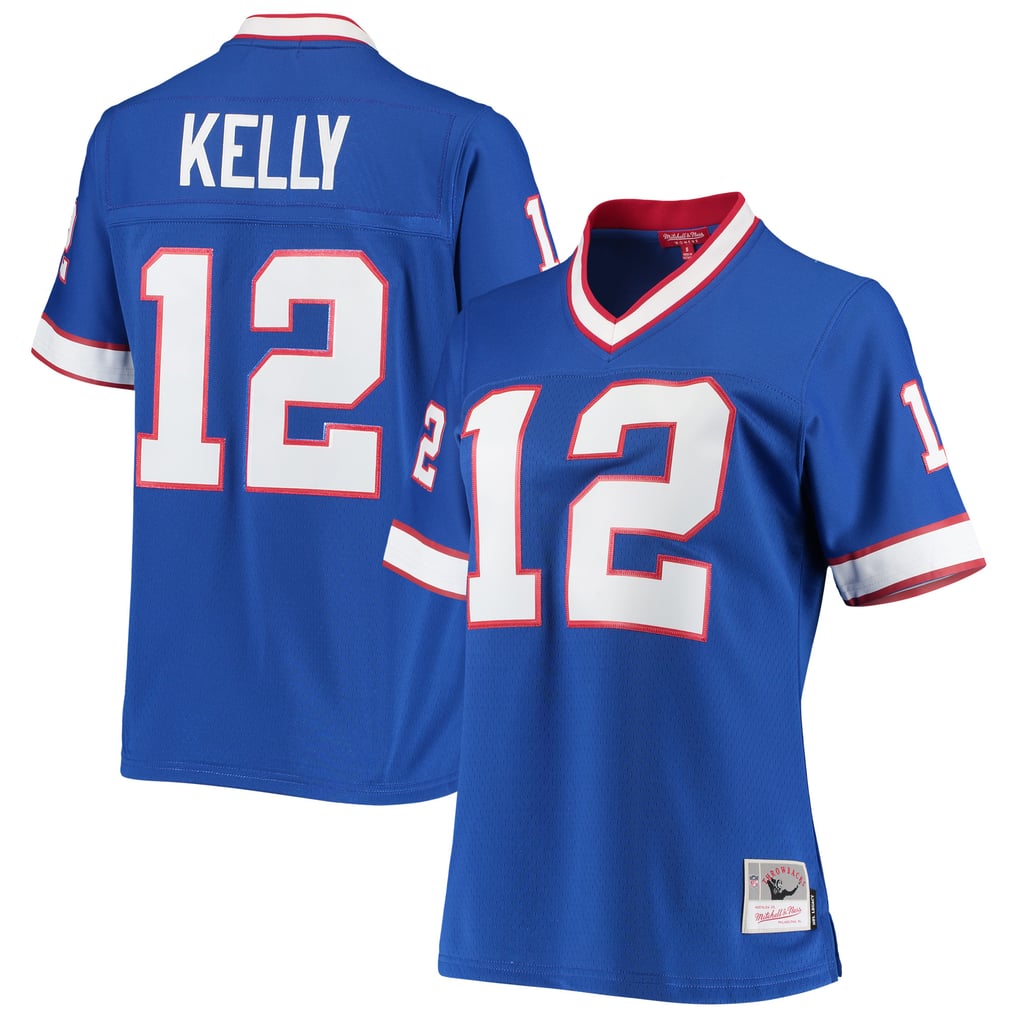 Women's Buffalo Bills Jim Kelly Royal 1990 Legacy Replica Jersey