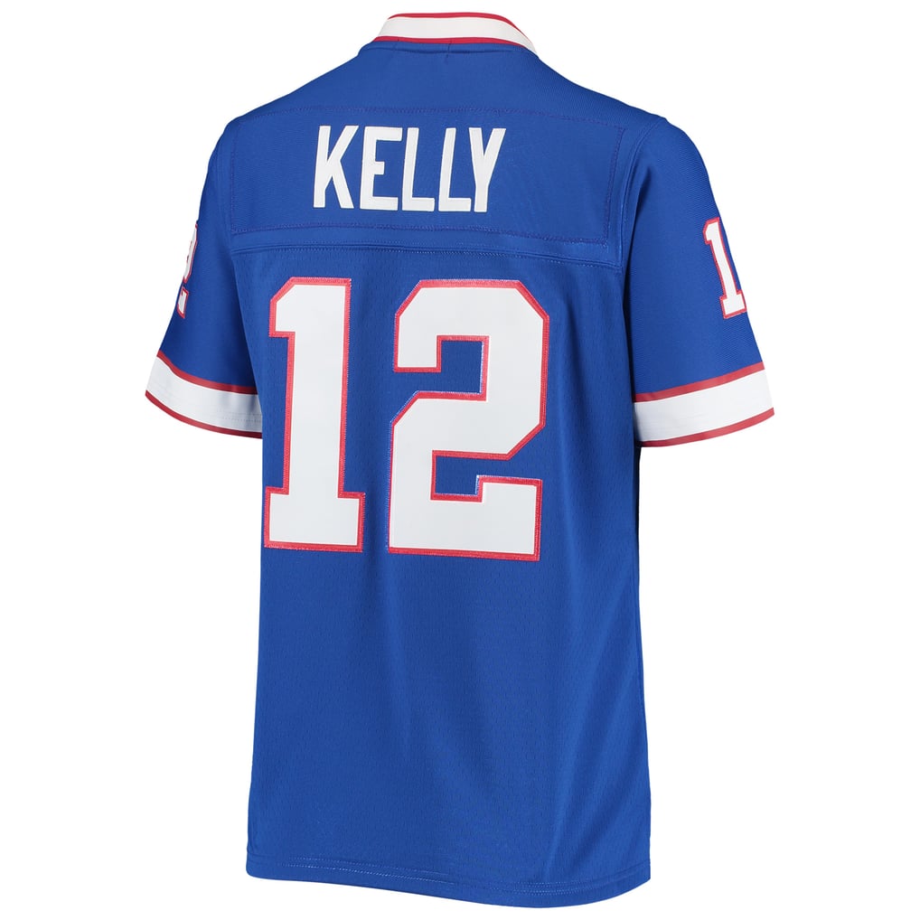 Women's Buffalo Bills Jim Kelly Royal 1990 Legacy Replica Jersey