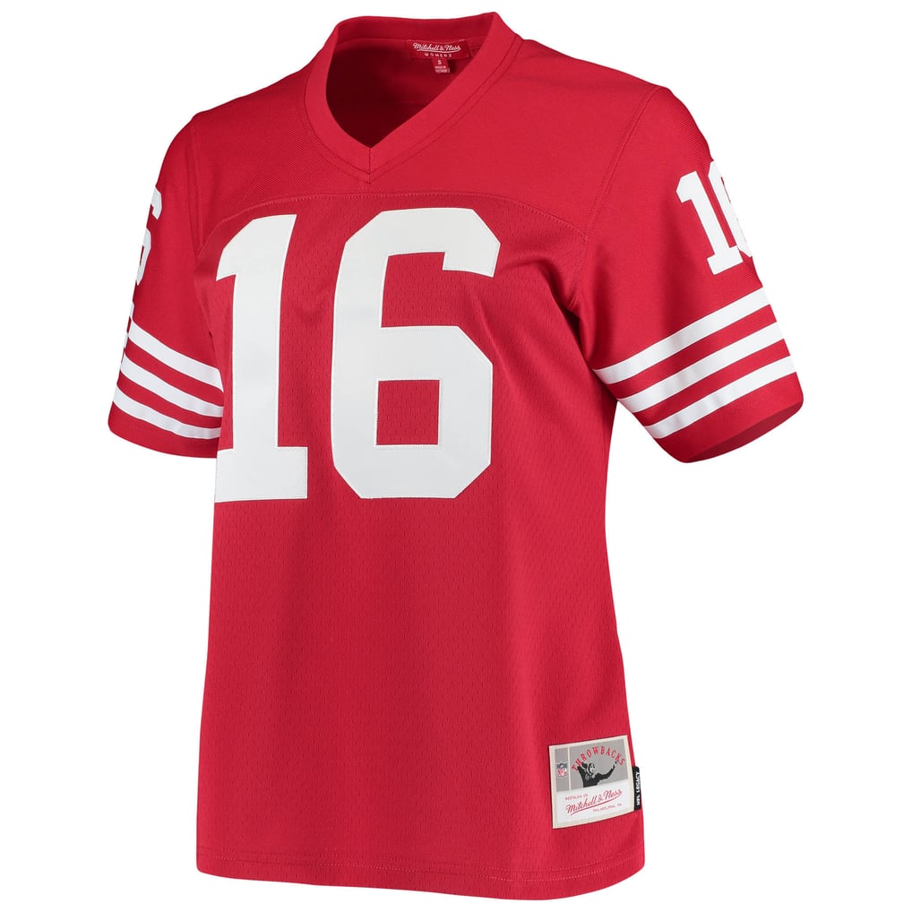 Women's San Francisco 49ers Joe Montana Scarlet 1990 Legacy Replica Jersey