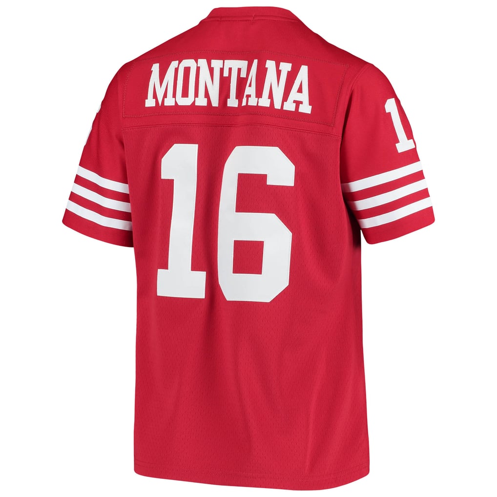 Women's San Francisco 49ers Joe Montana Scarlet 1990 Legacy Replica Jersey