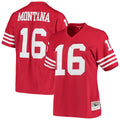 Women's San Francisco 49ers Joe Montana Scarlet 1990 Legacy Replica Jersey