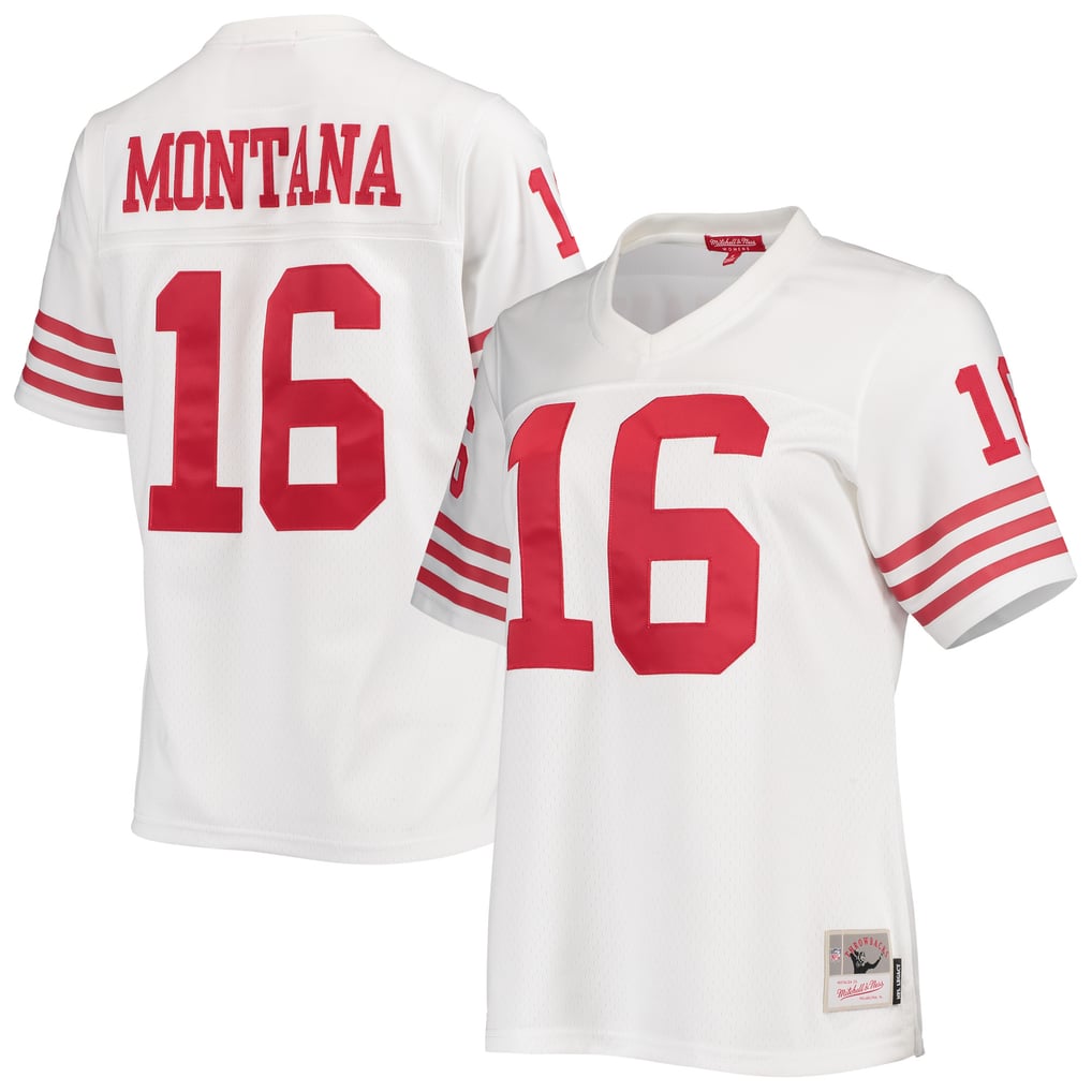 Women's San Francisco 49ers Joe Montana White Legacy Replica Player Jersey