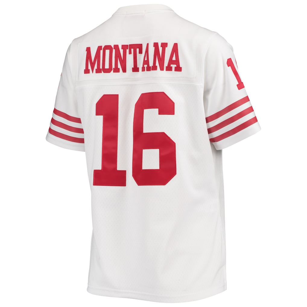 Women's San Francisco 49ers Joe Montana White Legacy Replica Player Jersey