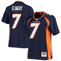 Women's Denver Broncos John Elway Navy Legacy Replica Team Jersey