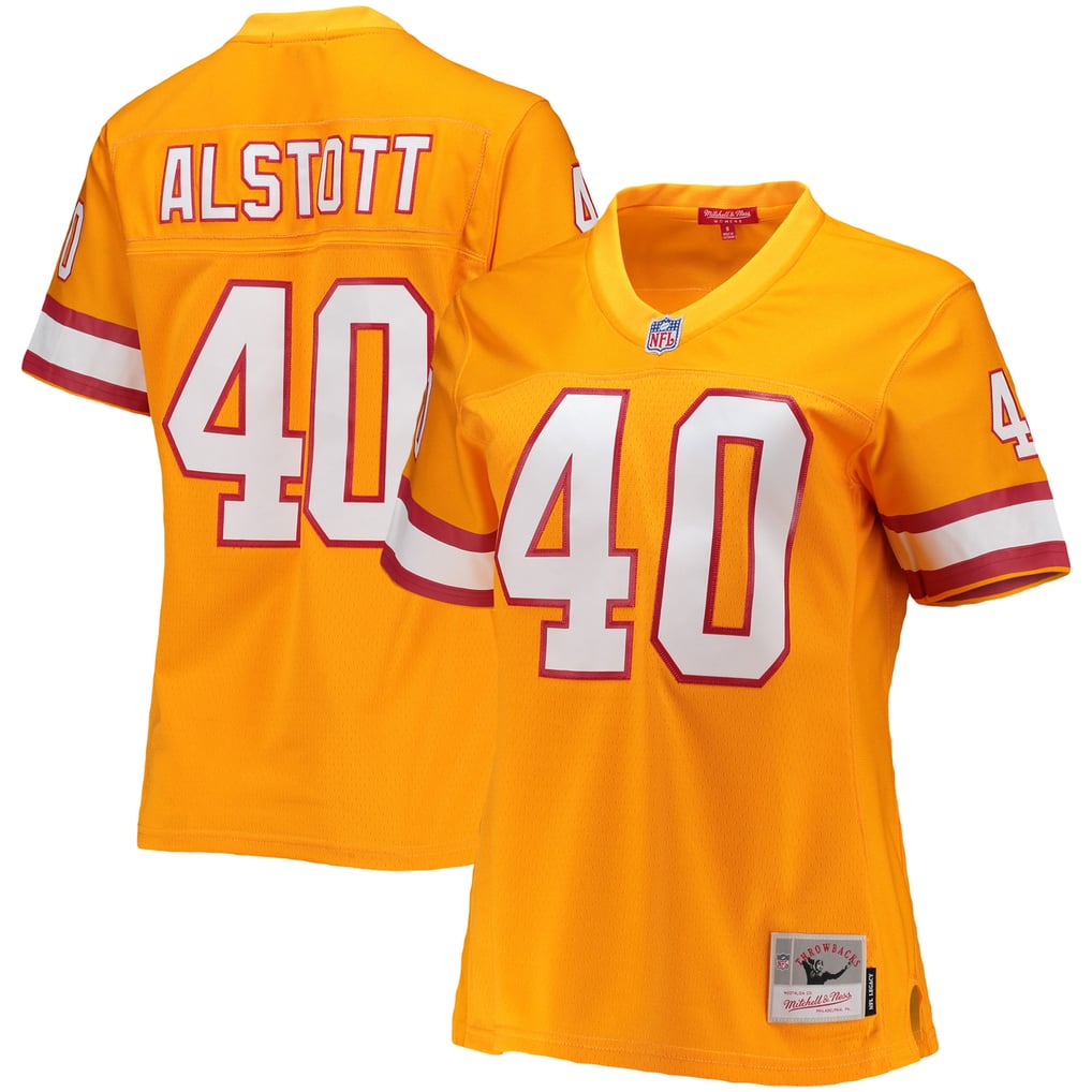 Women's Tampa Bay Buccaneers Mike Alstott Orange Legacy Replica Player Jersey
