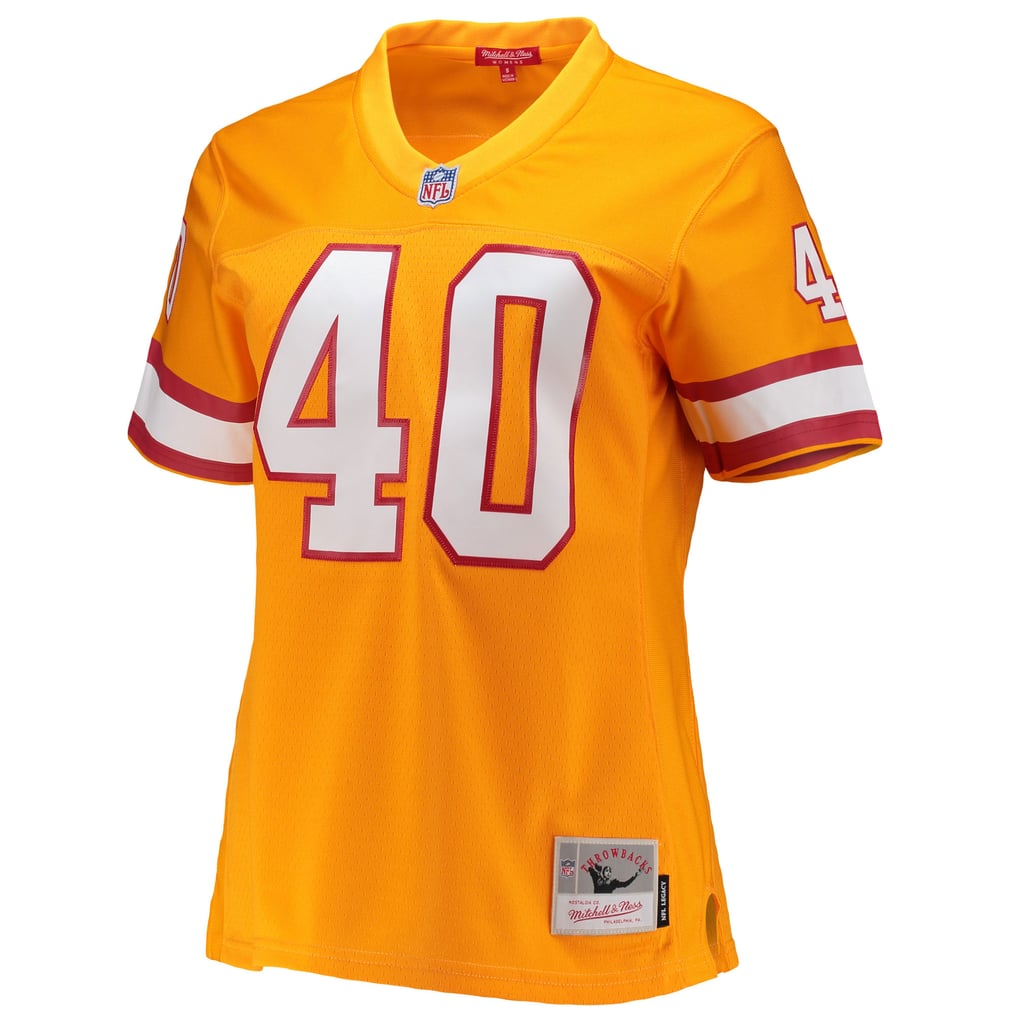 Women's Tampa Bay Buccaneers Mike Alstott Orange Legacy Replica Player Jersey