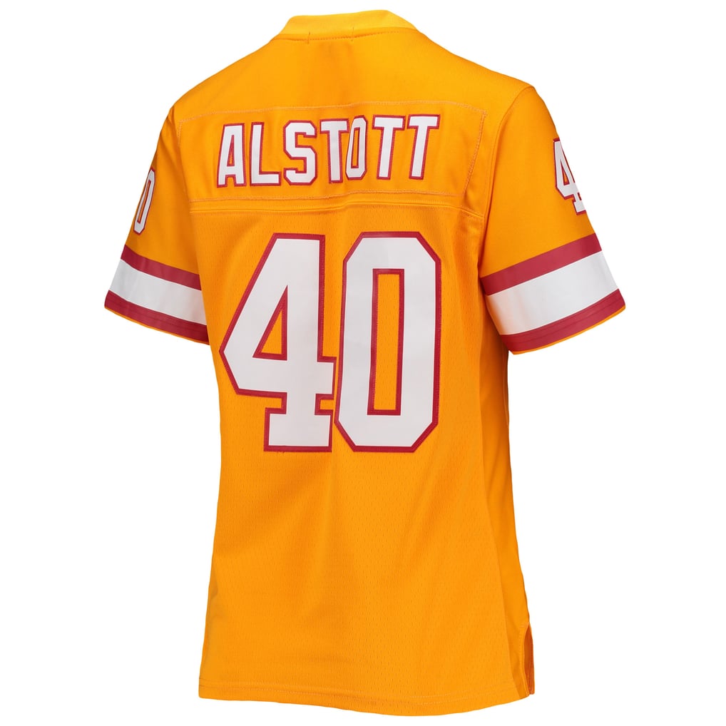 Women's Tampa Bay Buccaneers Mike Alstott Orange Legacy Replica Player Jersey