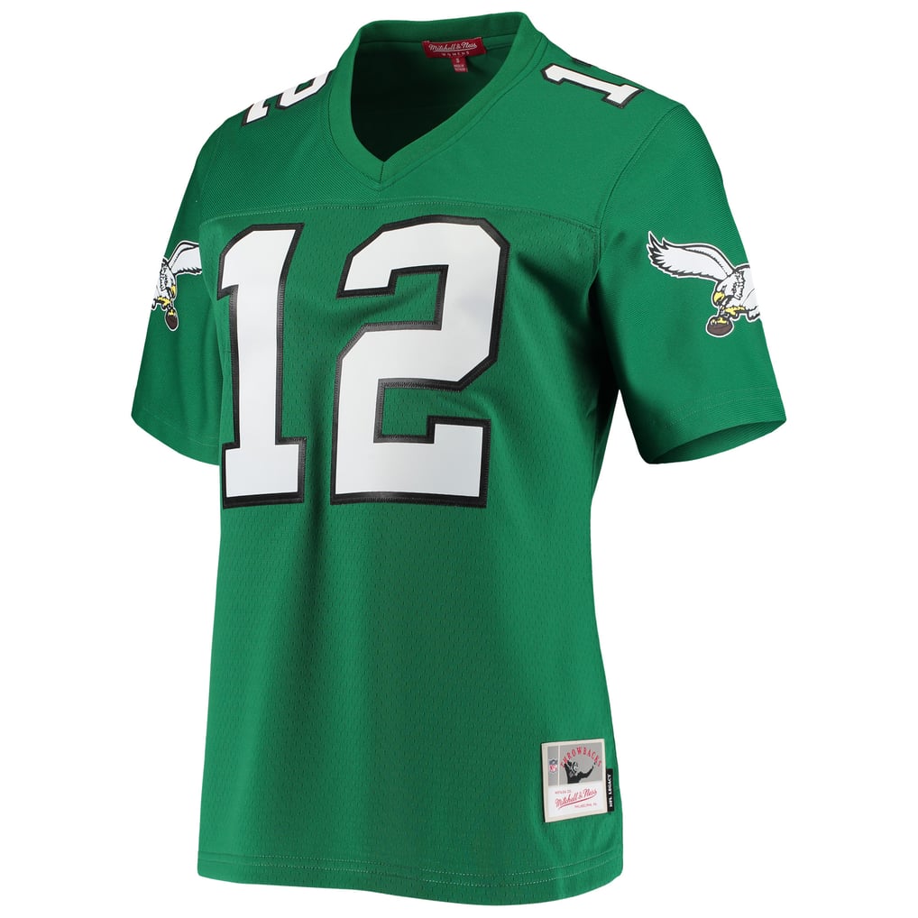 Women's Philadelphia Eagles Randall Cunningham Kelly Green 1990 Legacy Replica Jersey