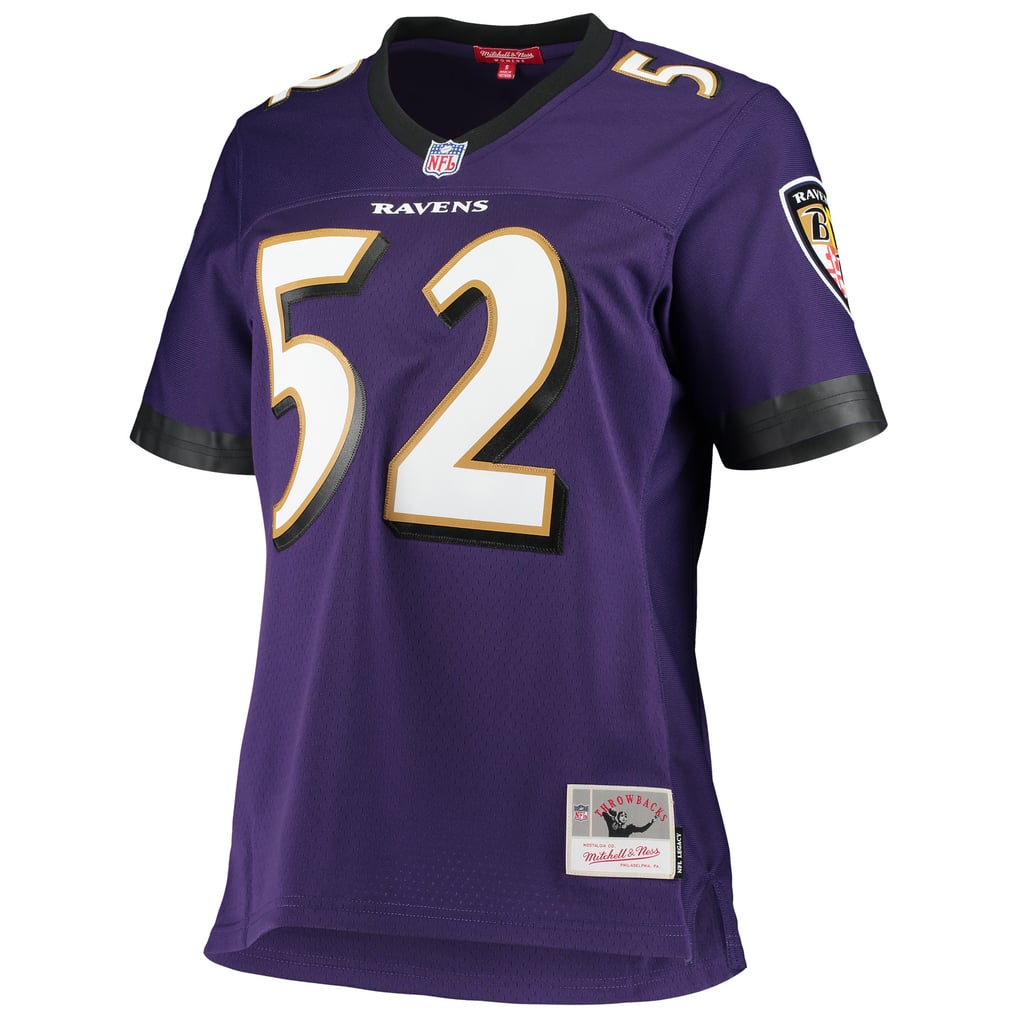 Women's Baltimore Ravens Ray Lewis Purple Legacy Replica Team Jersey