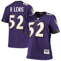 Women's Baltimore Ravens Ray Lewis Purple Legacy Replica Team Jersey