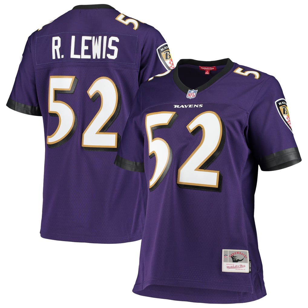 Women's Baltimore Ravens Ray Lewis Purple Legacy Replica Team Jersey