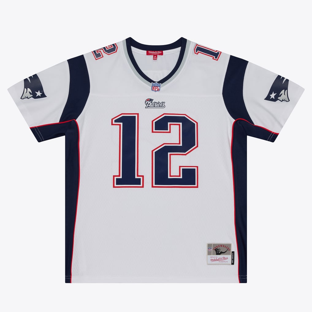 Women's New England Patriots Tom Brady White 2000 Legacy Replica Jersey